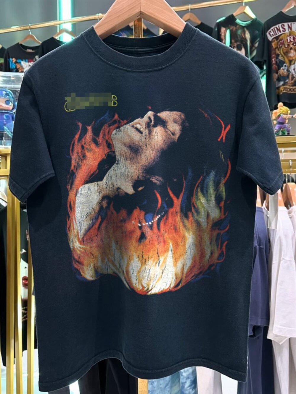 1991 The Doors Light My Fire Rare Grail  Black T-Shirt